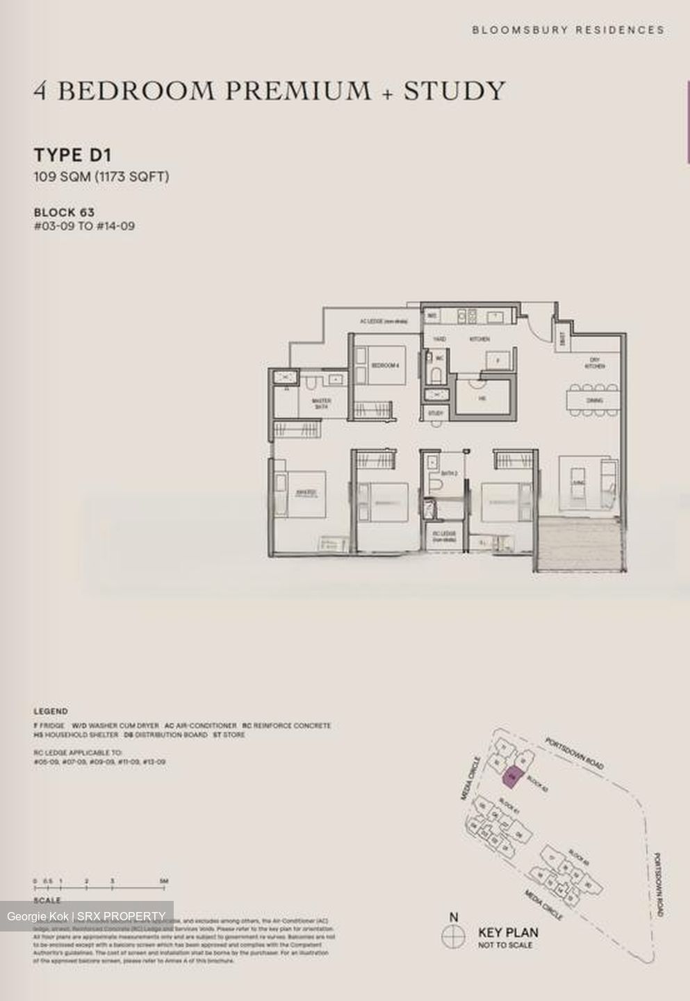 Bloomsbury Residences (D5), Apartment #459819481